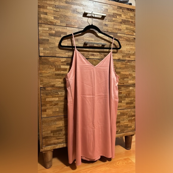 TNA #barbiecore slip dress - Picture 2 of 12